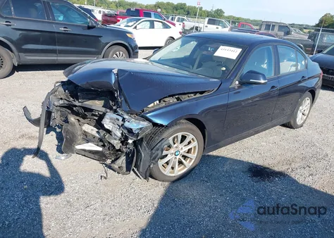 2017 BMW 320 xDrive from USA, damaged, VIN WBA8E5G57HNU22393